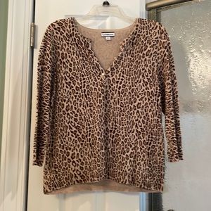 Cheetah cardigan